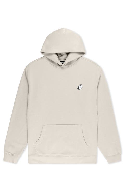 Ghost Relaxed Midweight Fleece Pullover Hoodie