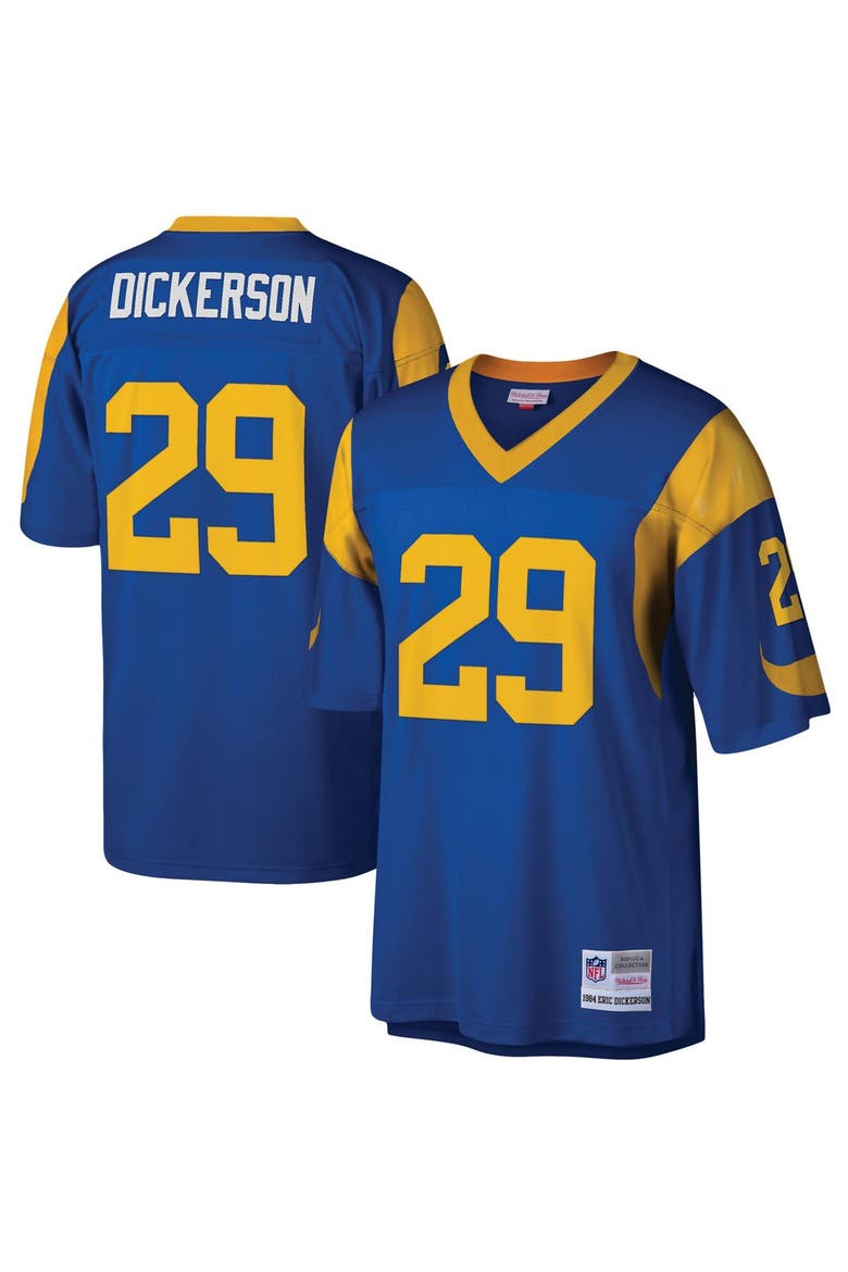 Men's Mitchell & Ness Eric Dickerson Royal Los Angeles Rams 1984 Legacy Replica Jersey, Alternate, color, Royal
