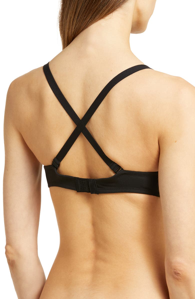 Wacoal Body by Wacoal 2.0 Underwire Seamless Convertible Bra, Alternate, color, Black