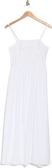 Halogen® Foldover Neck Midi Sundress | Nordstromrack
