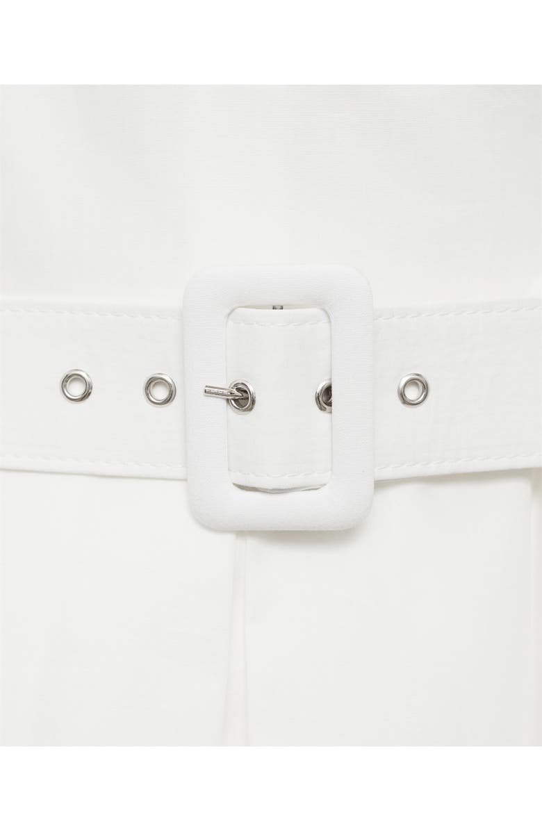 MANGO Belted Midi Dress, Alternate, color, 