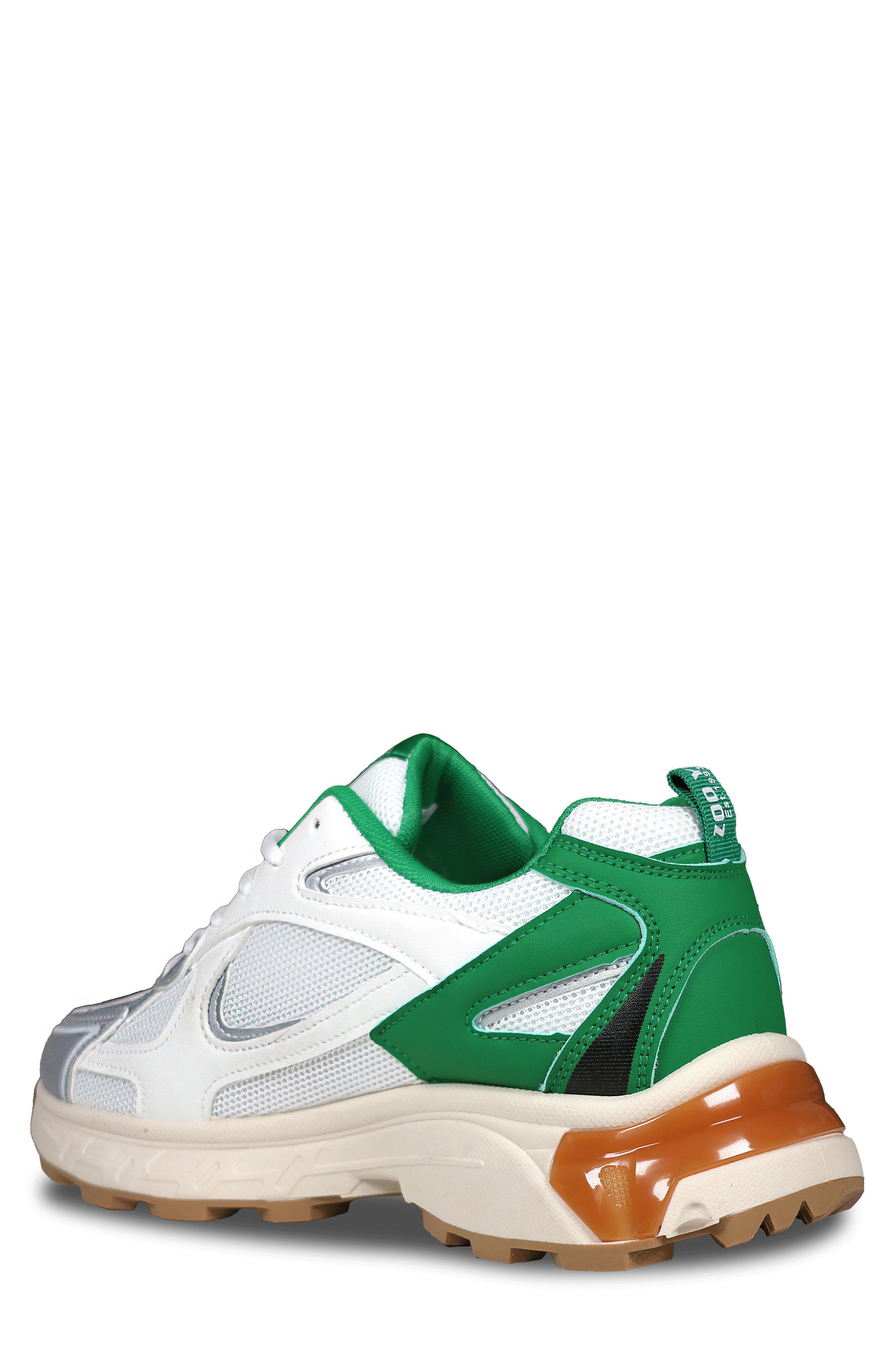 Charlie Sneaker, Alternate, color, GREEN