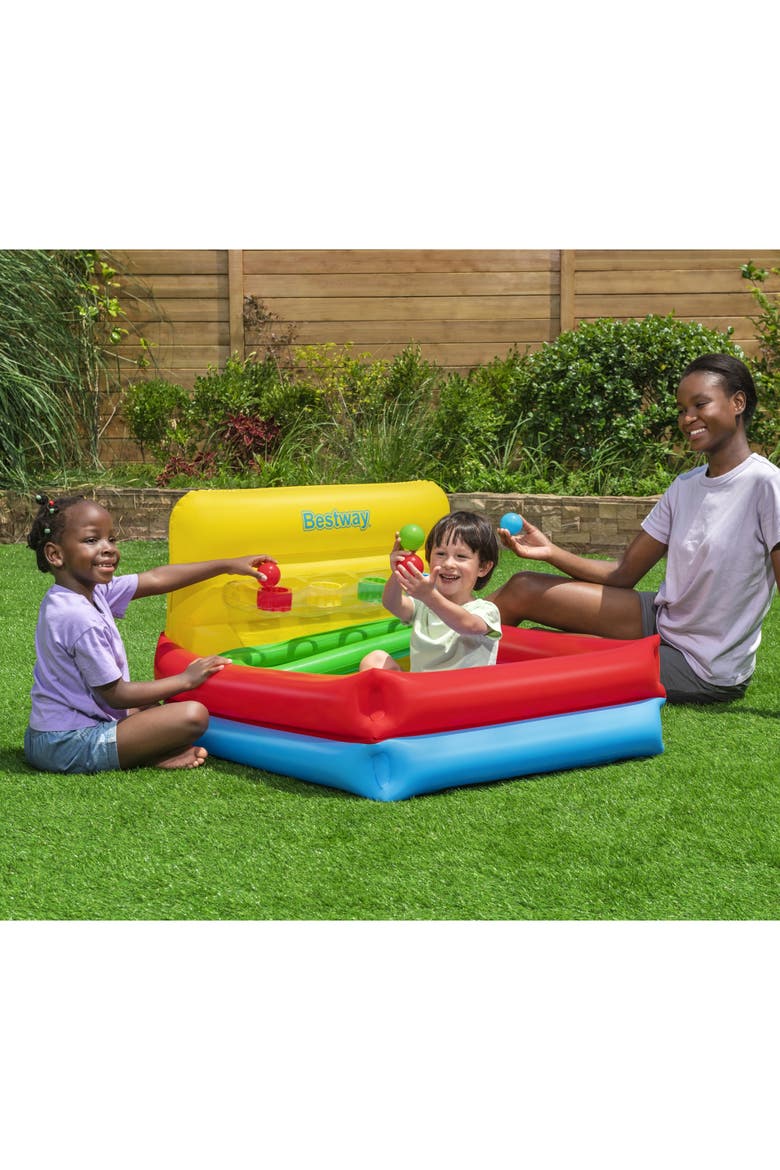 Sort 'n Play Inflatable Ball Pit with 15 Play Balls, Alternate, color, Multicolored