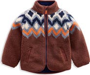 Mini Boden Kids' Cosy Borg Fleece Jacket