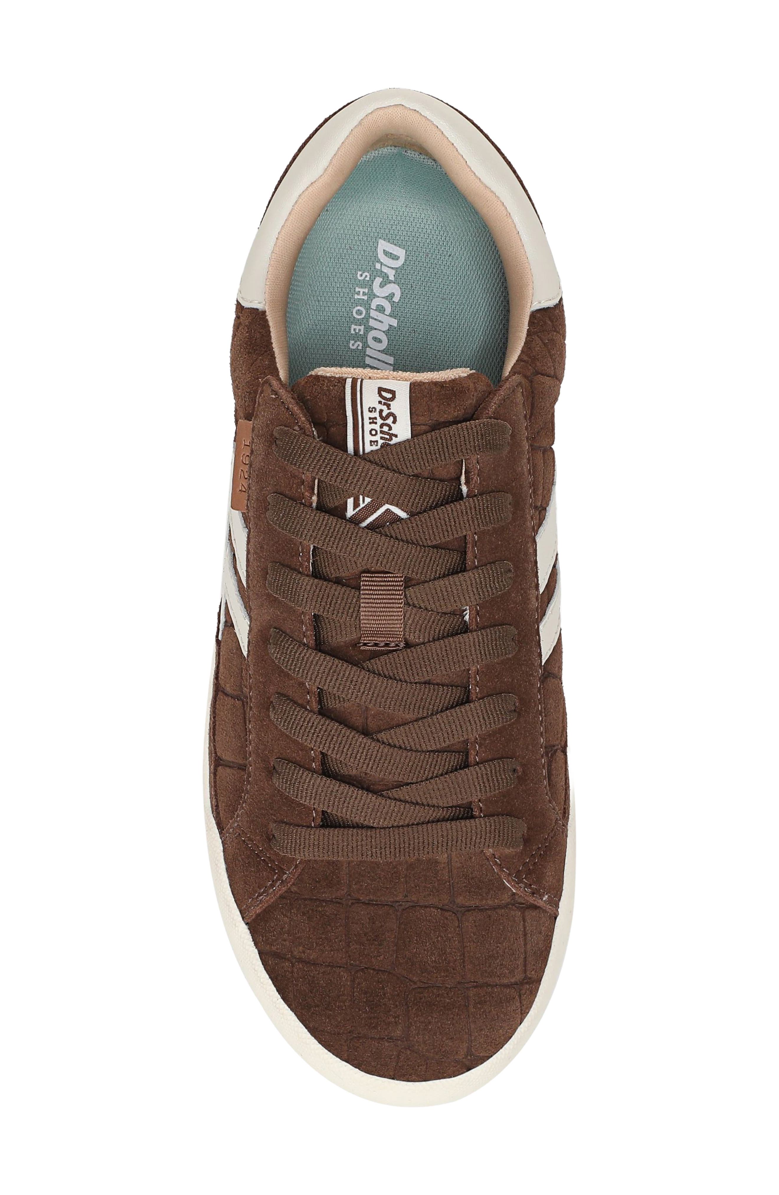 Young and Free Leather Sneaker, Alternate, color, WALNUT BROWN
