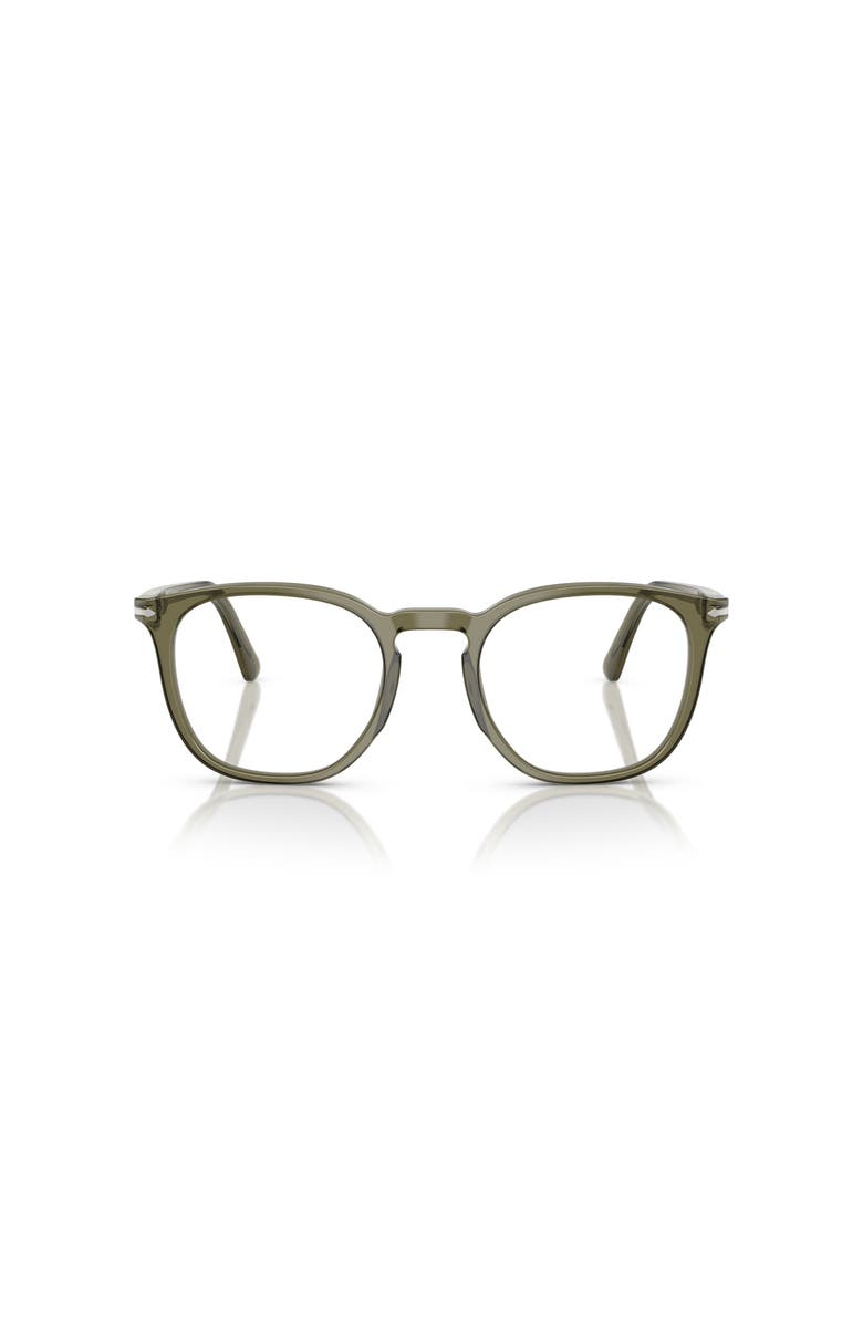 Persol 49mm Phantos optical glasses, Alternate, color, Green