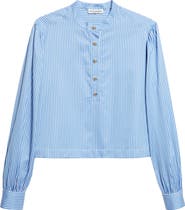 Altuzarra Margot Stripe Silk Shirt