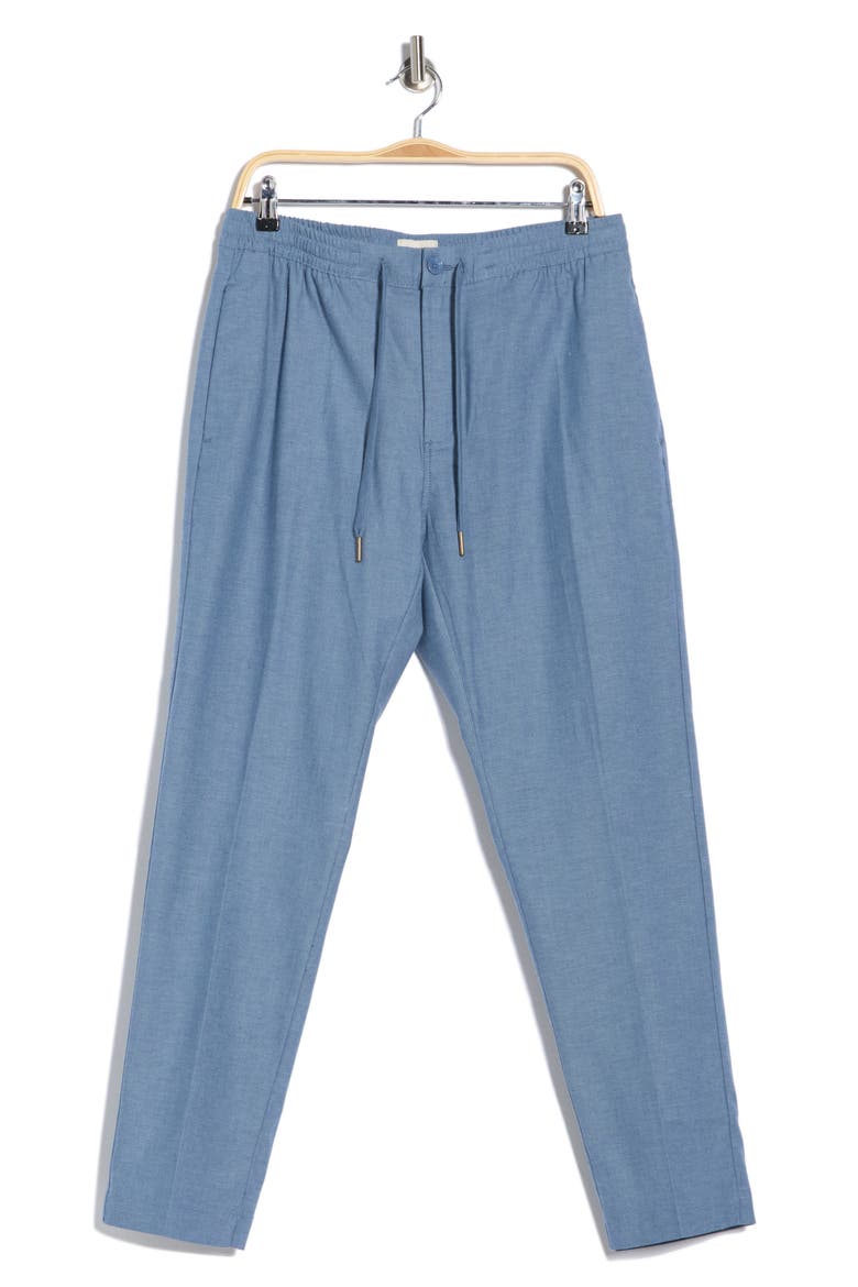 Elastic Pants, Alternate, color, DARK DENIM