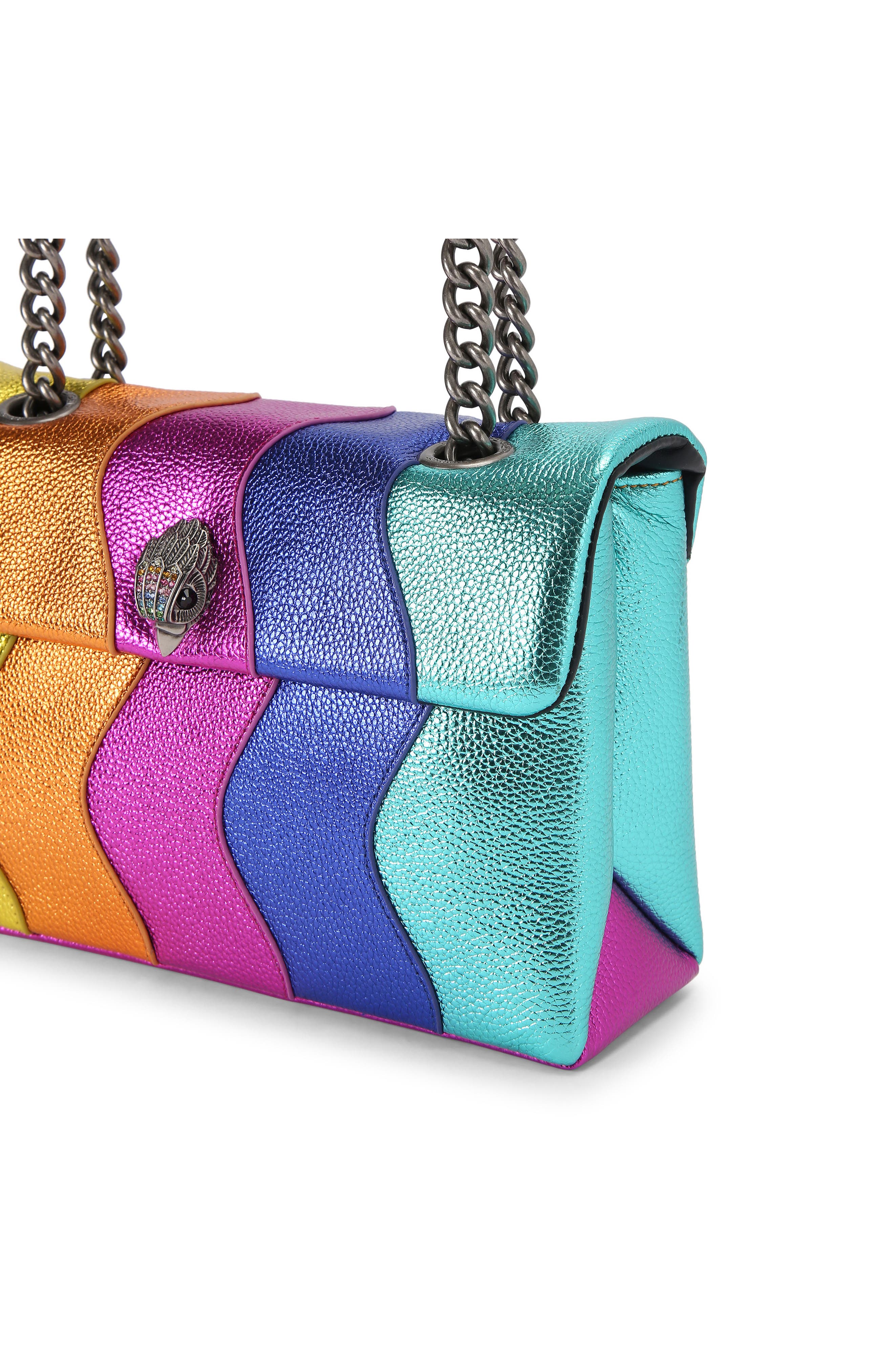 Kurt Geiger London Kensington Convertible Leather Crossbody Bag, Alternate, color, 