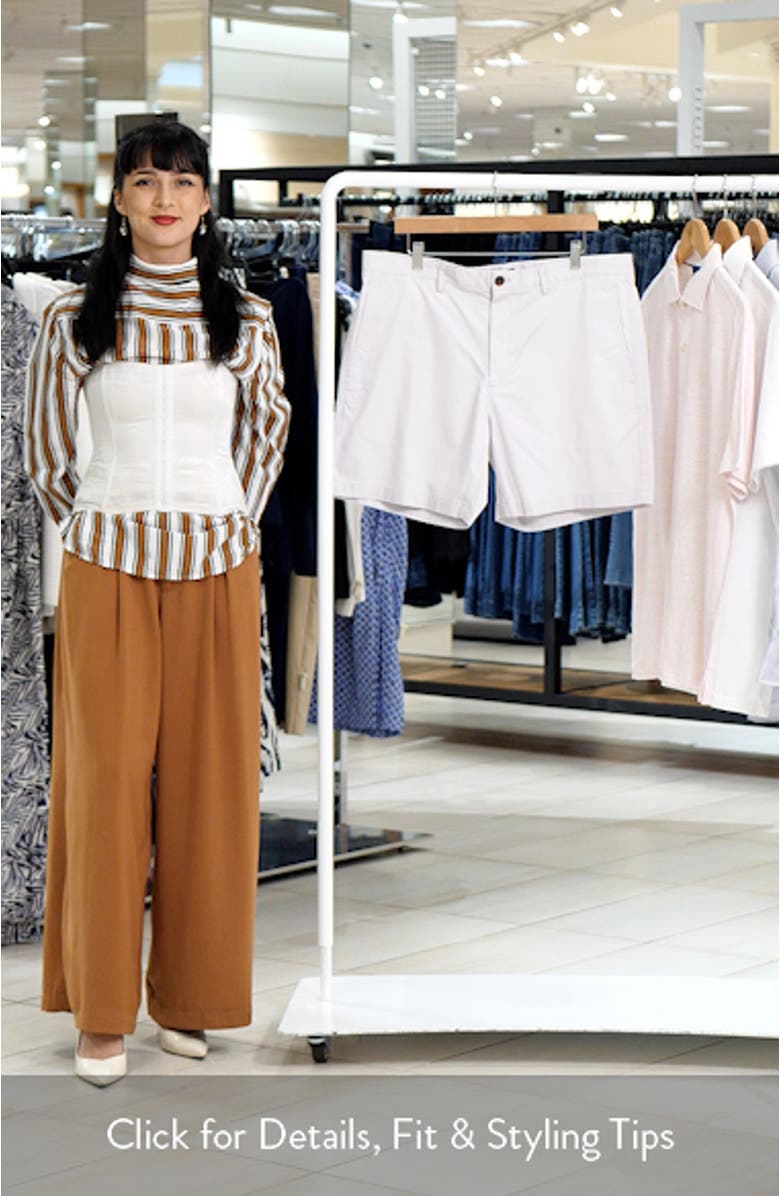Zaine Cotton Blend Shorts, sales video thumbnail