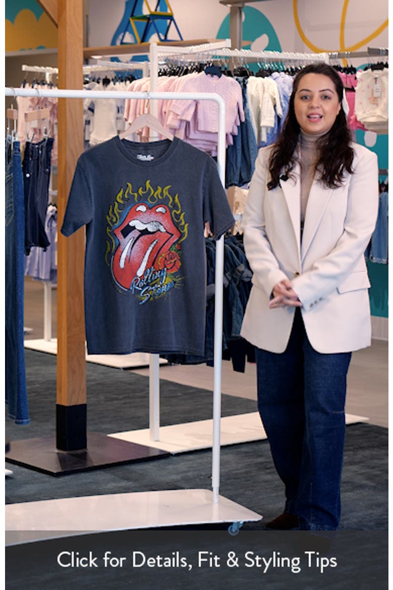 Rolling Stones Flaming Hot Lips Graphic T-Shirt video