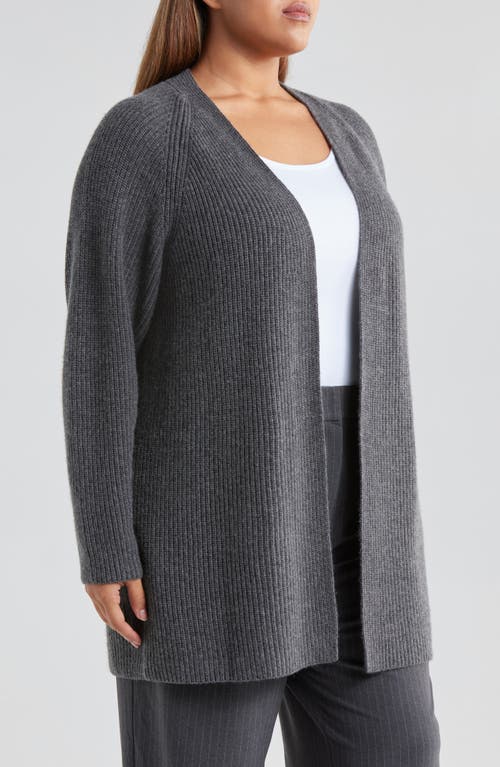 NORDSTROM NORDSTROM LONG OPEN FRONT CARDIGAN 