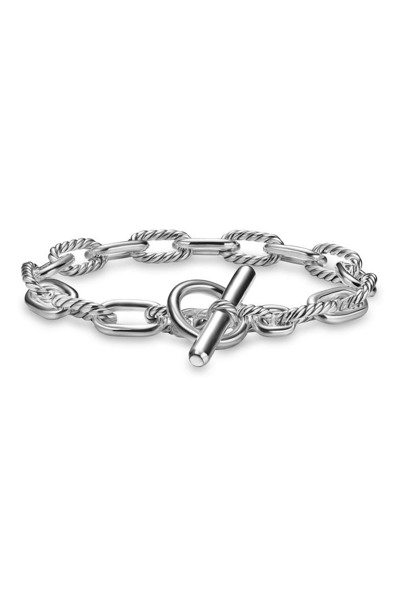 DY Madison® Toggle Chain Bracelet in Sterling Silver, Main, color, STERLING SILVER