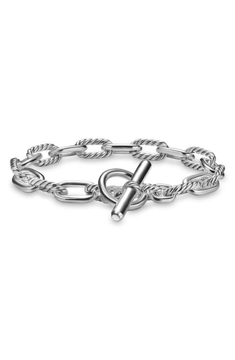 DY Madison® Toggle Chain Bracelet in Sterling Silver