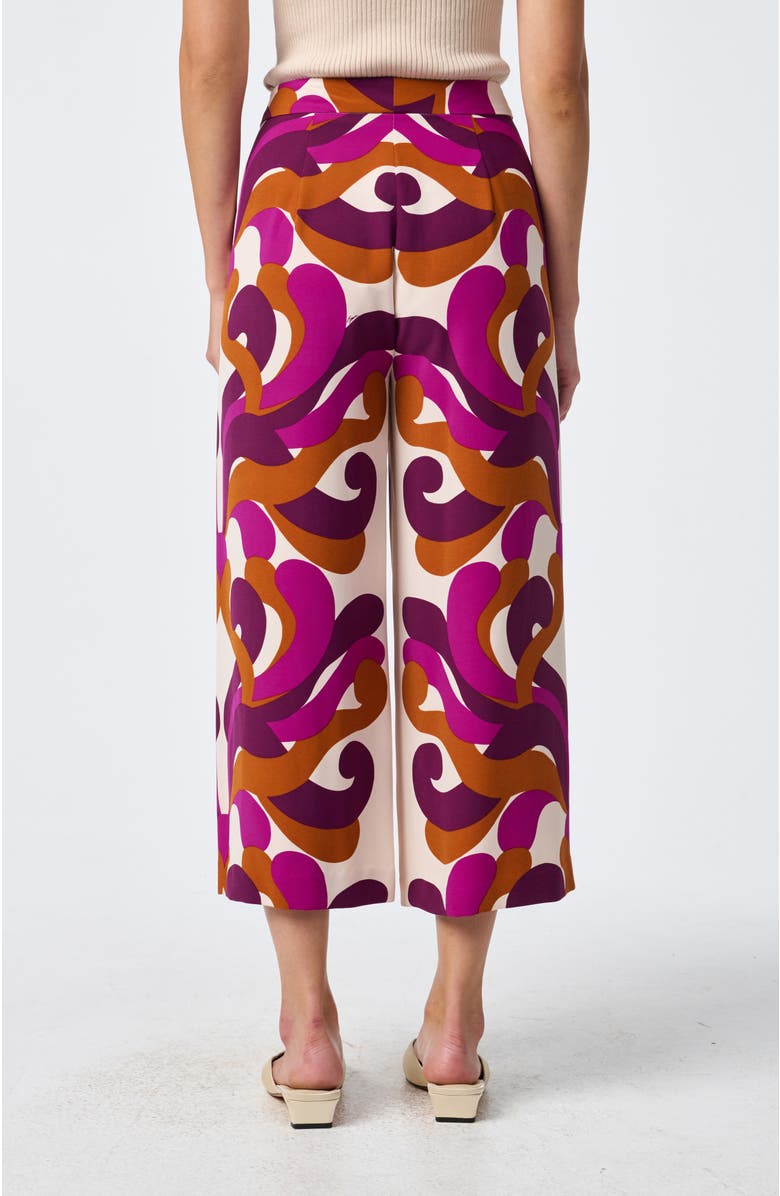 Trina Turk Short Weekend 2 Printed Cropped Pant, Alternate, color, Multi
