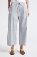 LESET Yoshi Stripe Cotton Blend Drawstring Pants