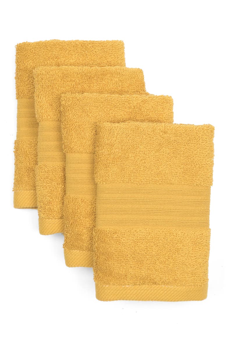 Essential Wash Cloths - Set of 4, Main, color, OLIVE TAWNY