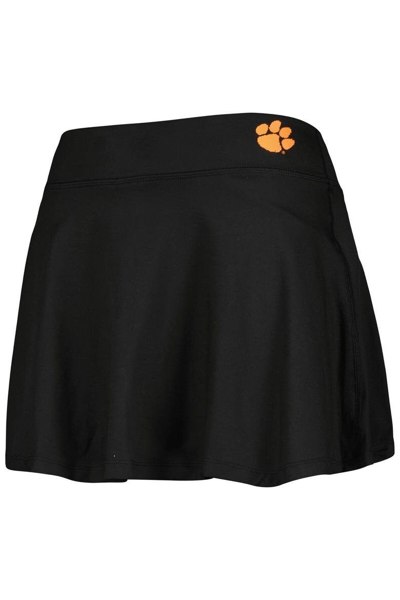 Women's ZooZatz Black Clemson Tigers Flowy Skort, Alternate, color, Black