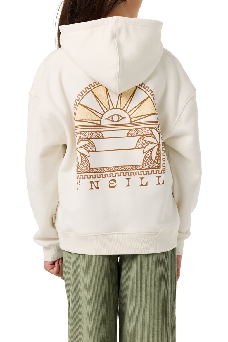 Kids' Sun Eye Oversize Hoodie, Alternate, color, TOFU