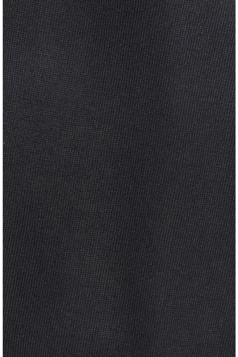 Drop Shoulder Pullover Sweater, Alternate, color, BLACK