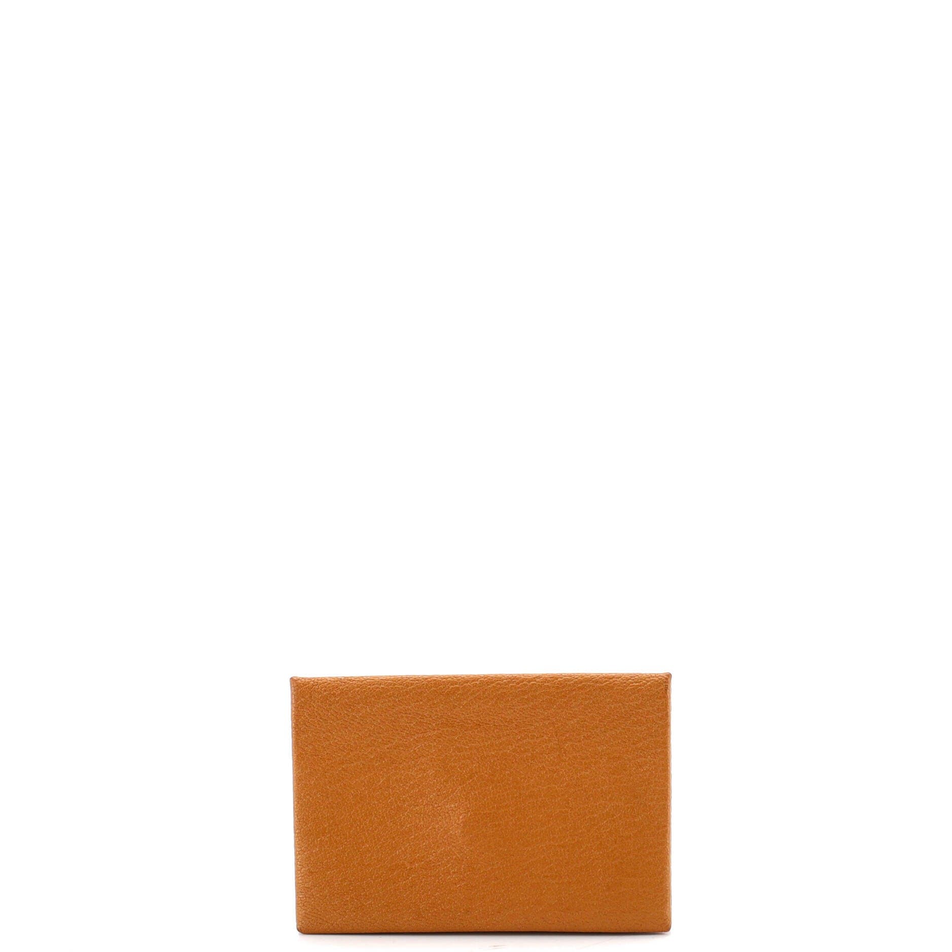 Calvi Card Holder Verso Chevre Mysore, Alternate, color, Brown