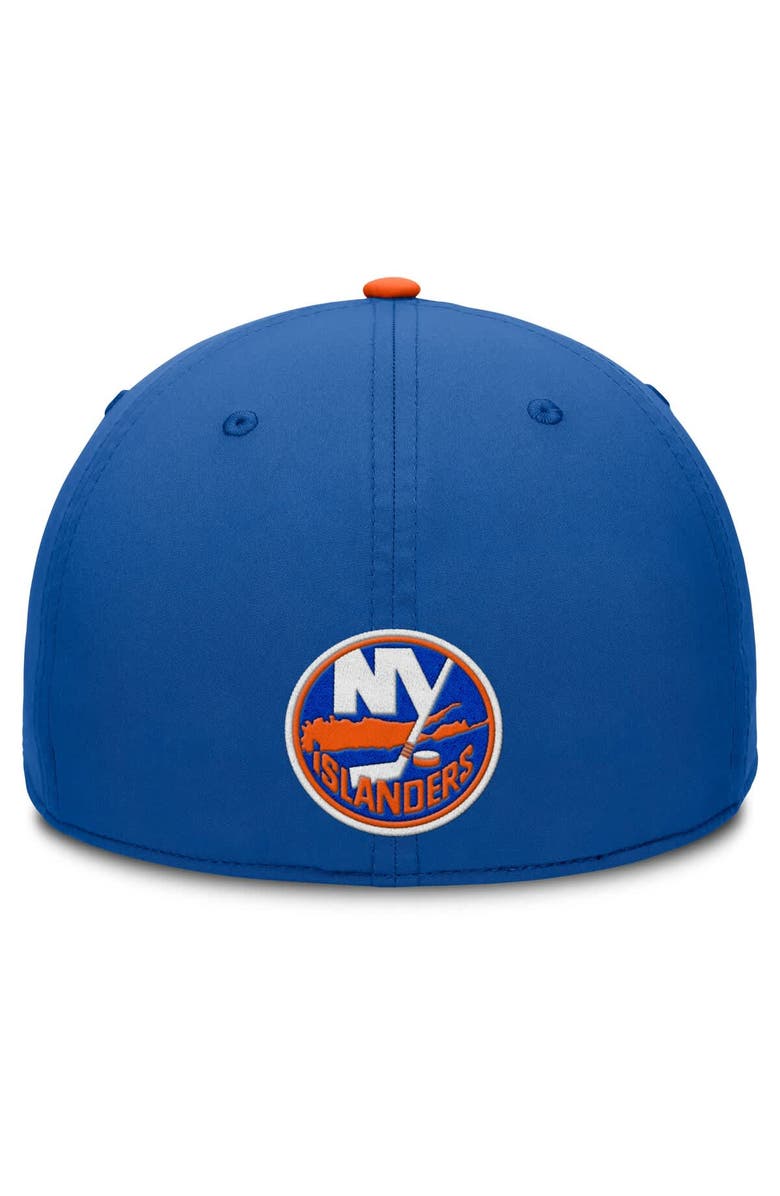 FANATICS Men's Fanatics Royal/Orange New York Islanders Authentic Pro Rink Team Code Flex Hat, Alternate, color, Royal