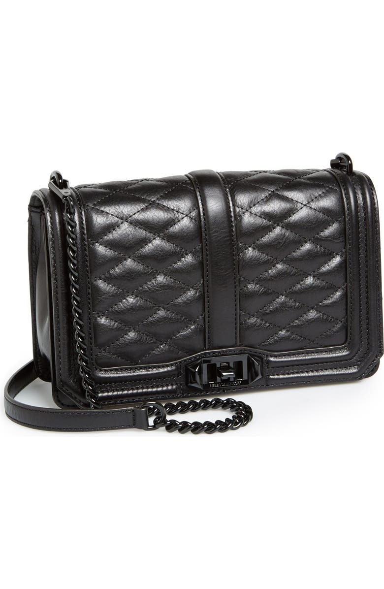 Rebecca Minkoff Love Leather Crossbody Bag, Main, color,