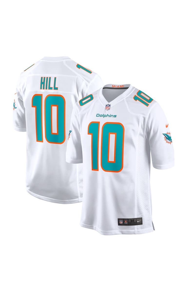 Nike Men's Nike Tyreek Hill White Miami Dolphins Game Jersey, Main, color, White