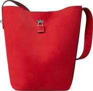 Tory Burch Slim Suede Bucket Bag