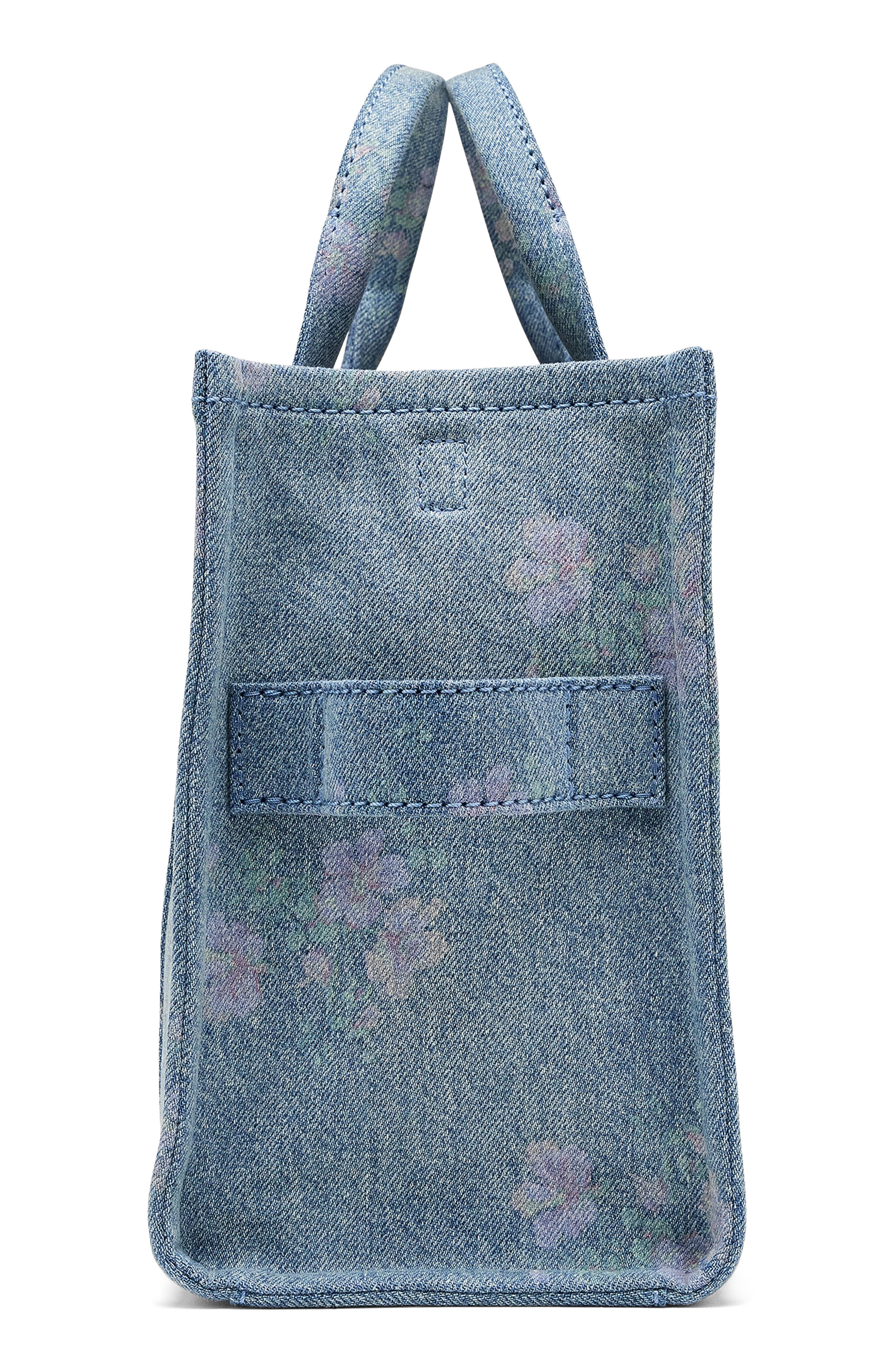 The Medium Antique Floral Tote, Alternate, color, INDIGO MULTI