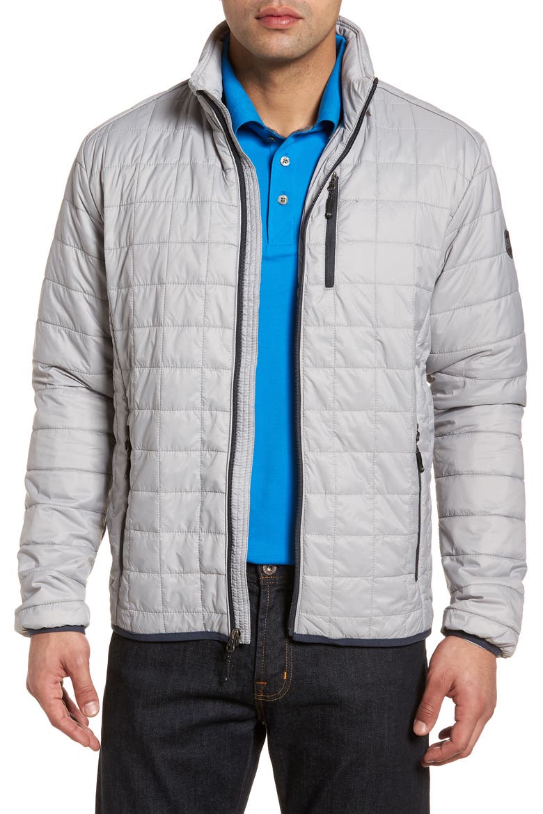 Rainier PrimaLoft® Full Zip Jacket, Main, color, POLISHED