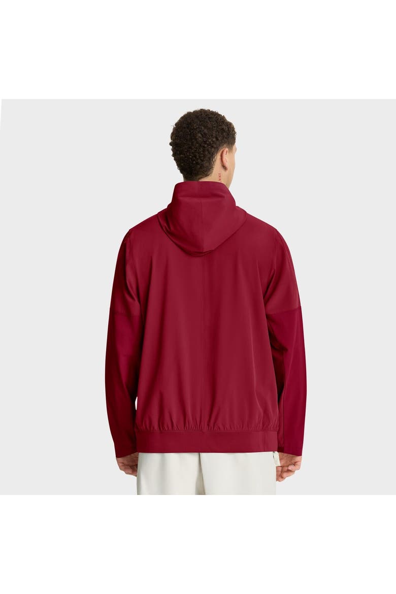 Men's Nike Cardinal USC Trojans Anorak Half-Zip Hoodie Jacket, Alternate, color, Cardinal