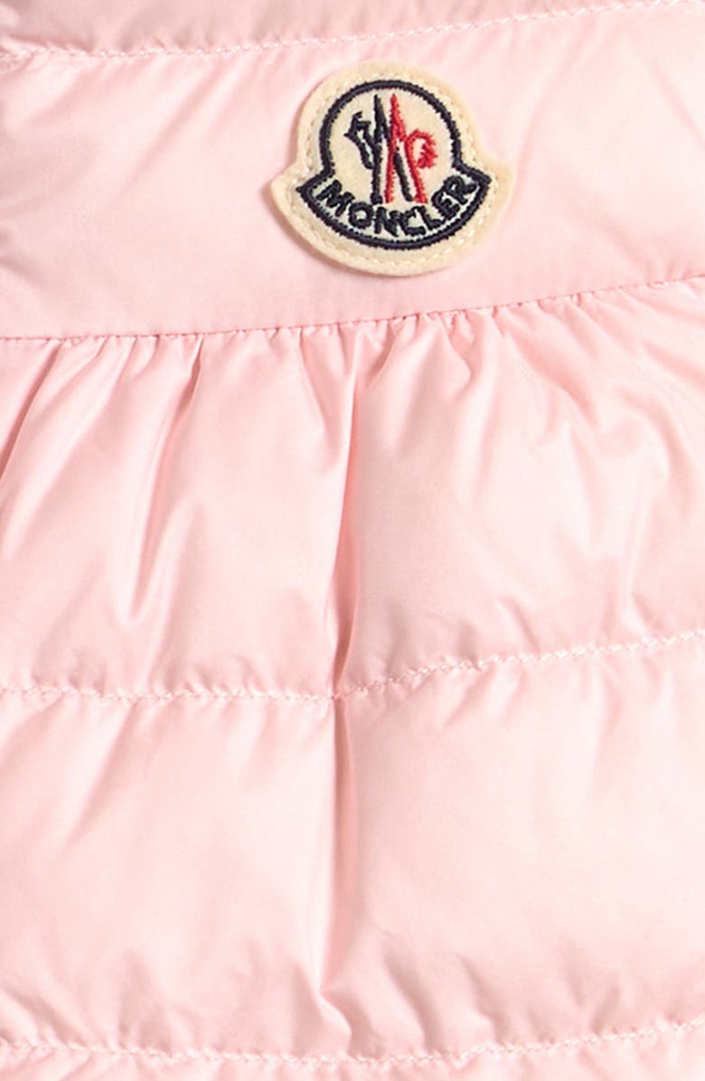 Moncler Kids' Hiva Down Puffer Vest, Alternate, color, Pink
