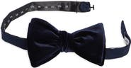 Nordstrom Solid Velvet Bow Tie
