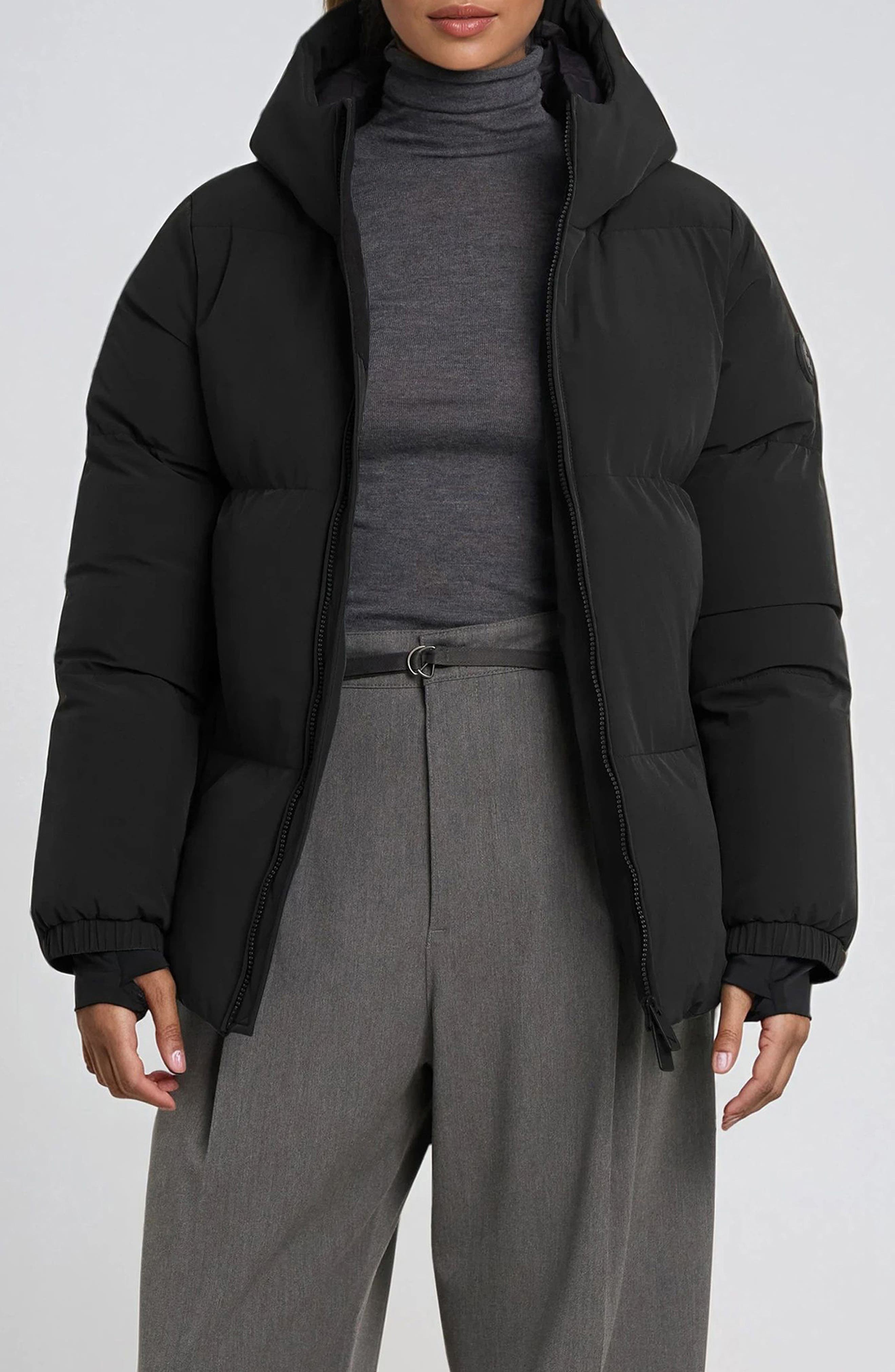 Noize Stacy Water Resistant Hooded Puffer Jacket