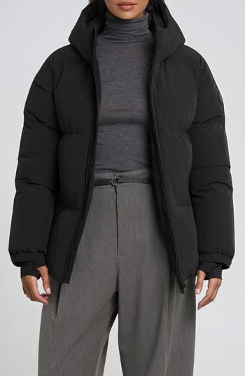 Stacy Water Resistant Hooded Puffer Jacket