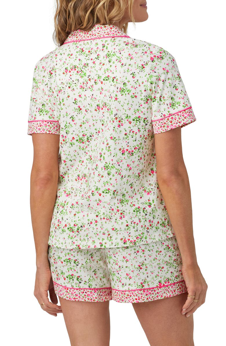 BedHead Pajamas Print Stretch Organic Cotton Short Pajamas, Alternate, color, 