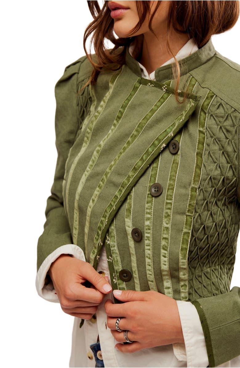 Free People Bali Simone Crop Jacket, Alternate, color,