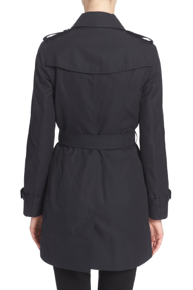 Sandringham Mid Slim Trench Coat, Alternate, color, NAVY