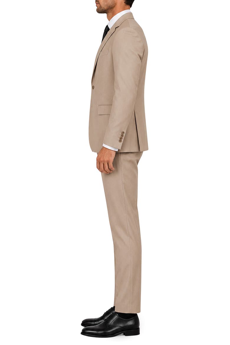 Giorgio Modern Fit Wool Suit, Alternate, color, BEIGE