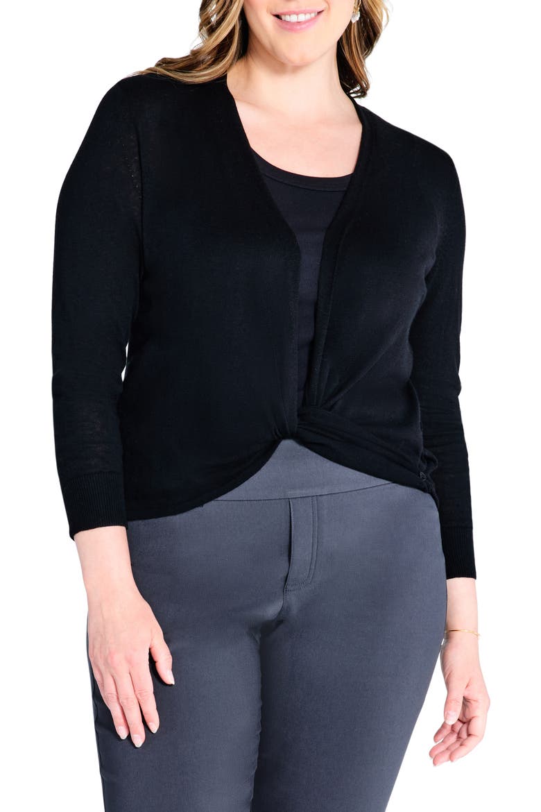 All Year 4-Way Convertible Cardigan, Main, color, BLACK ONYX