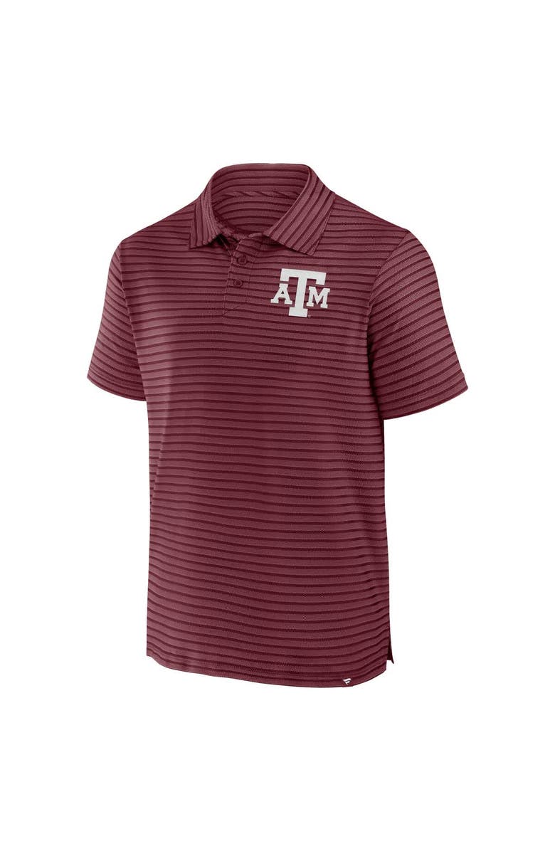 FANATICS Men's Fanatics Maroon Texas A&M Aggies Victory Calls Stripe Polo, Alternate, color, Maroon
