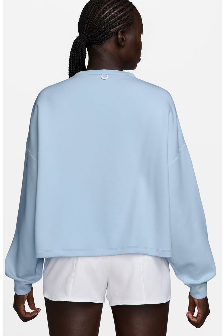 ImpossiblySoft Dri-FIT Oversize Sweatshirt, Alternate, color, COASTAL BLUE
