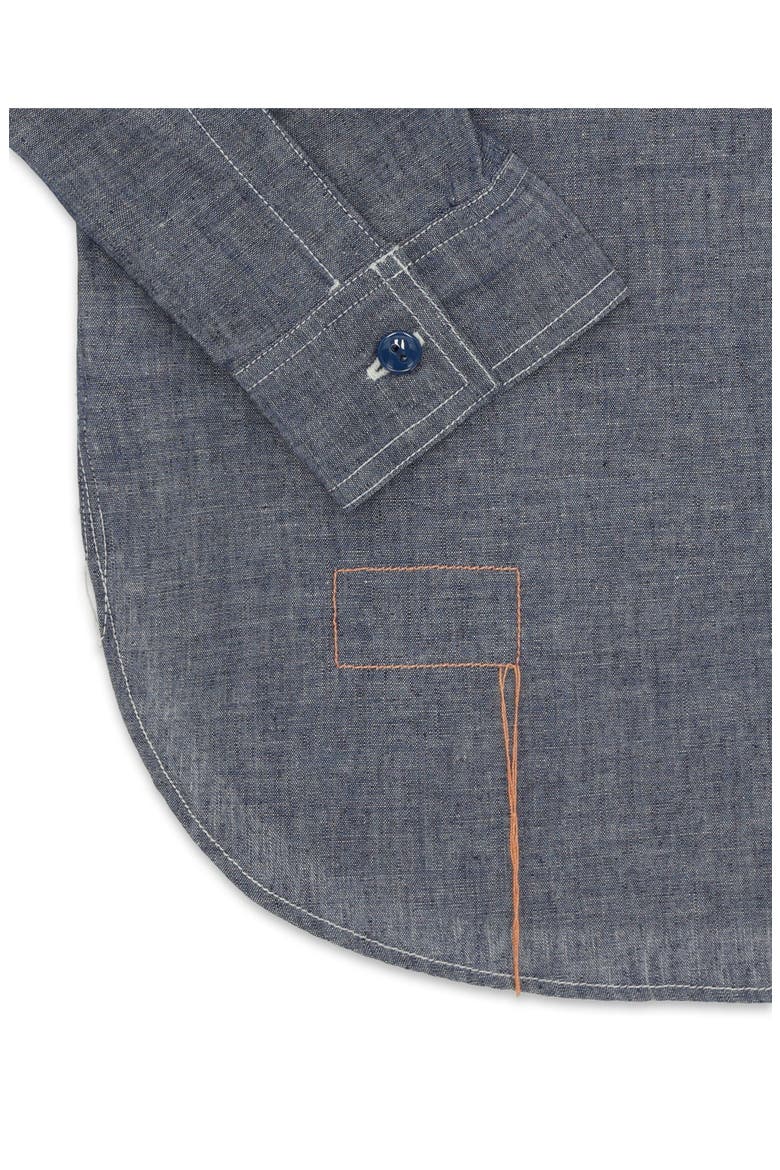 Otero Chambray Shirt, Alternate, color, BLUE