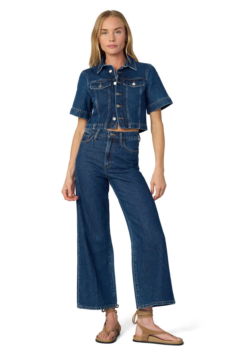 Joe's Jeans The Mia High Waist Ankle Wide Leg Jeans, Alternate, color, Lively