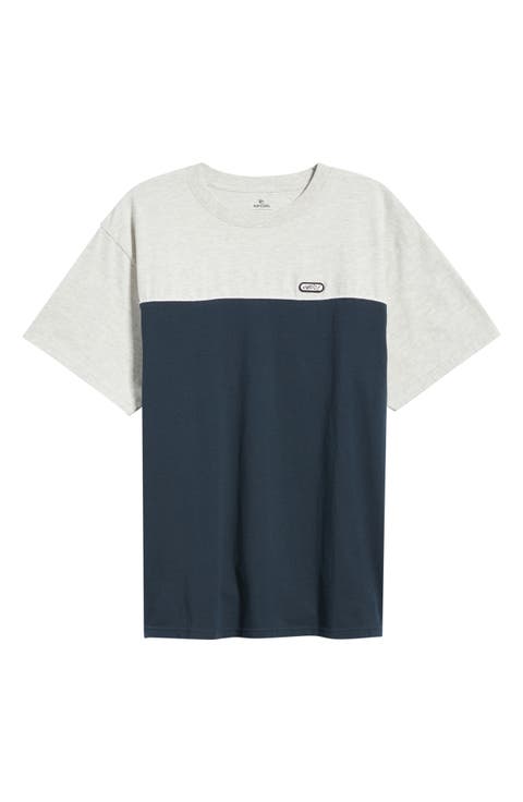 Halfa Panel Cotton T-Shirt