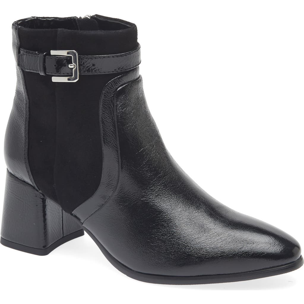 Regarde Le Ciel Millie Block Heel Bootie In Black
