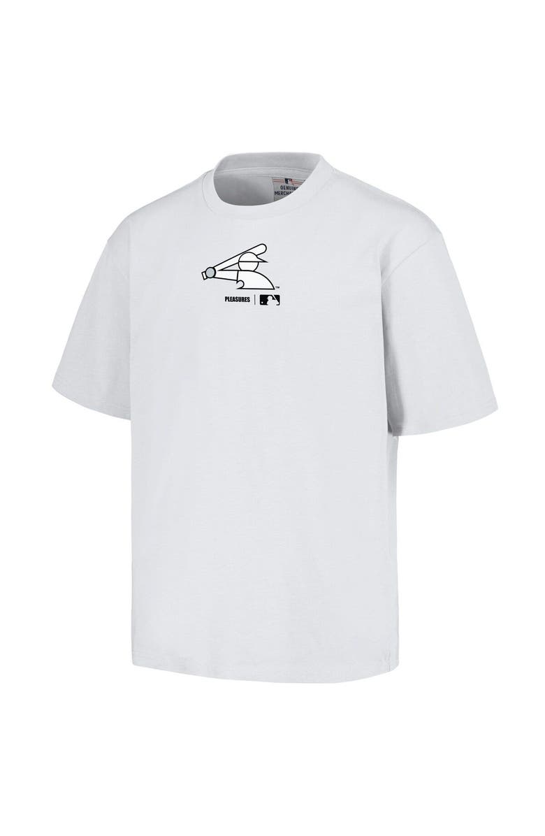 PLEASURES Men's PLEASURES White Chicago White Sox Mascot T-Shirt, Alternate, color, White
