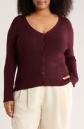 MAX STUDIO Button Cardigan Sweater