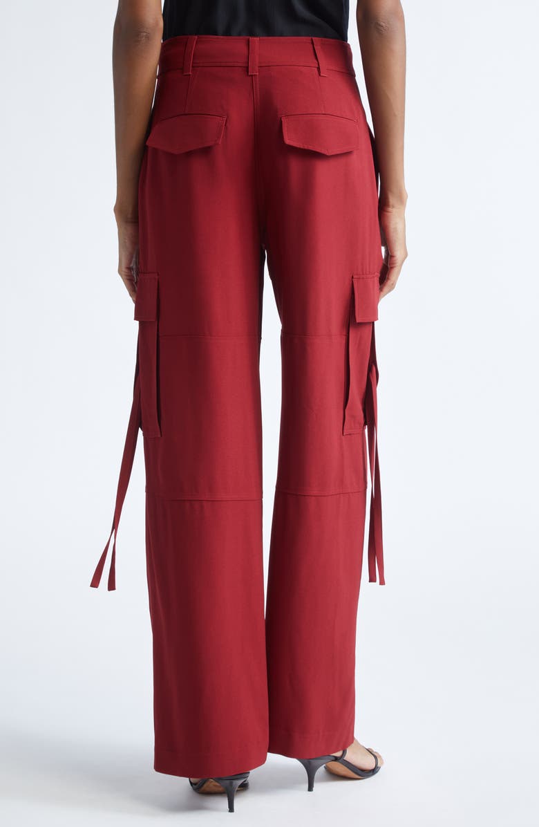 Ulla Johnson Pax Cargo Wide Leg Pants, Alternate, color, Dahlia